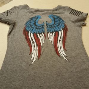 Grunt Style Angle Wings T Shirt M